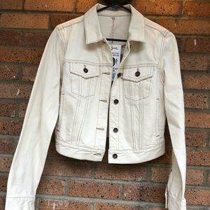 Off white denim jacket